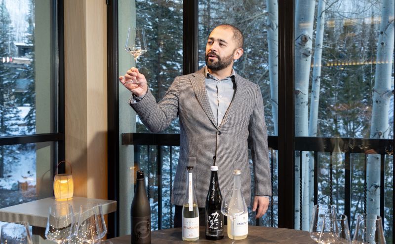 Art of Saki tasting experiences at the Grand Hyatt Vail Resort & Spa.