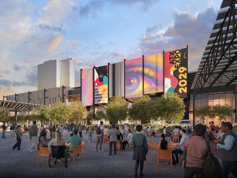 Austin Convention Center rendering.