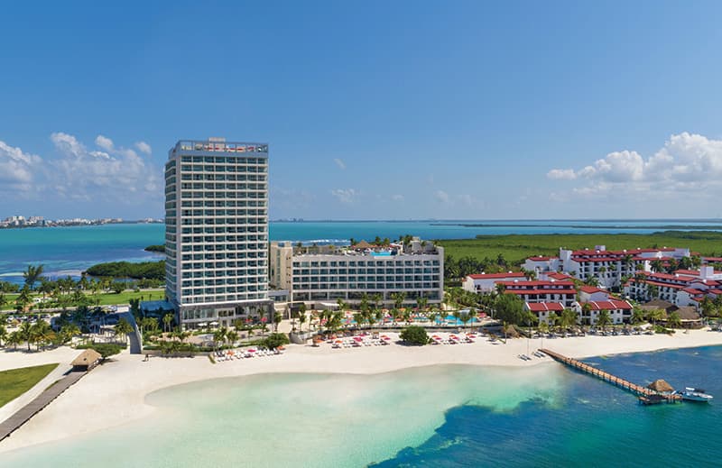 Bird’s-eye view of Breathless Cancun Soul Resort & Spa
