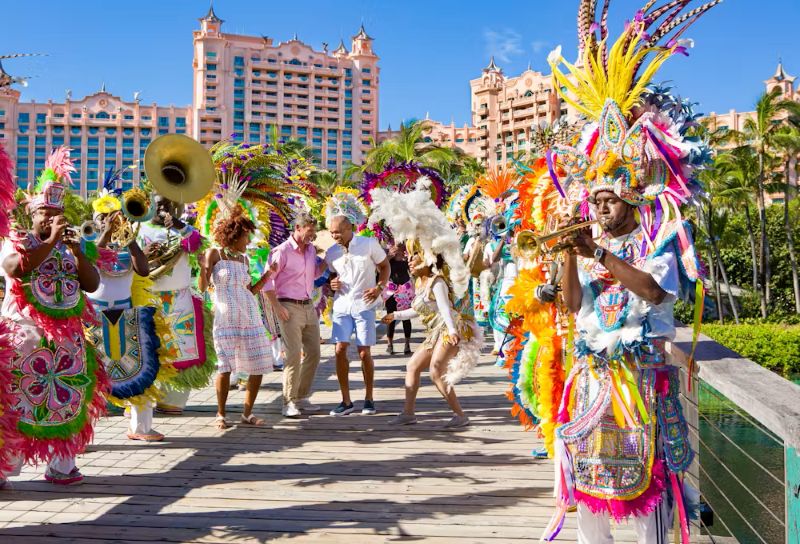 Musical artists and entertainers at Atlantis make your event that much more festive.