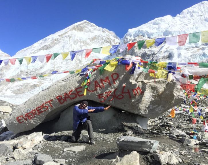 Pride at Everest Base Camp, Nepal