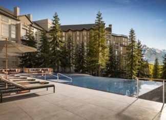Rimrock Banff Reopens with Elevated Mountain Luxury Rimrock Banff, nestled in the majestic Canadian Rockies, reopens this summer after a multimillion-dollar renovation.
