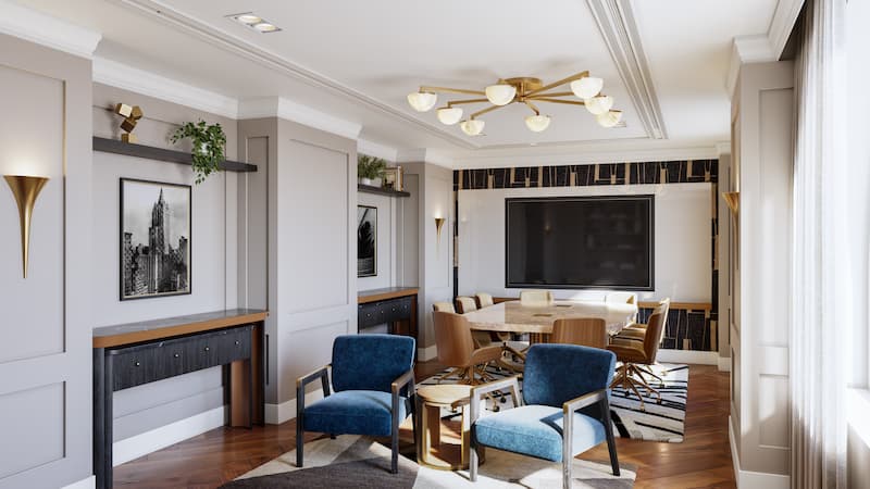 Work Suite at The Benjamin Royal Sonesta.