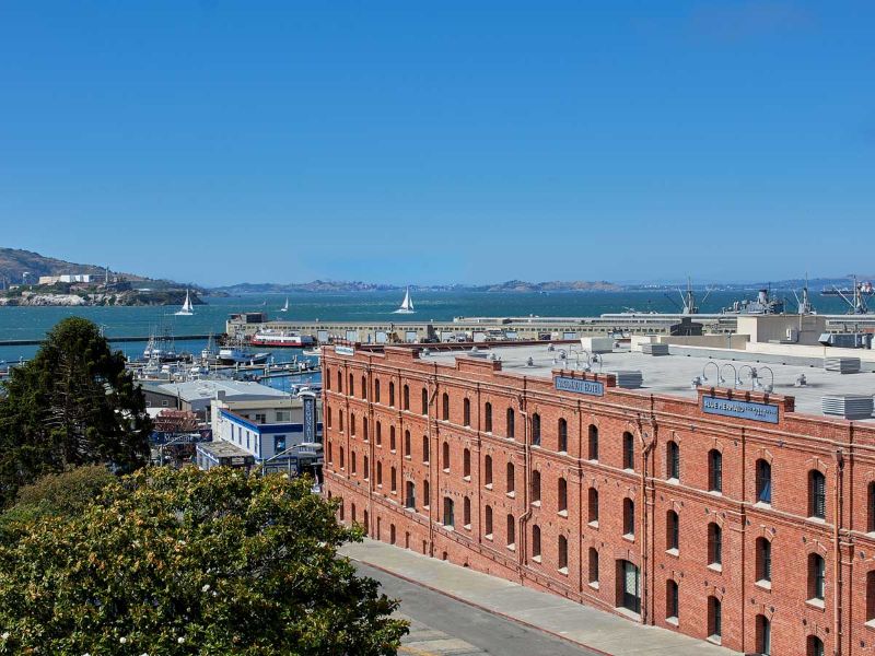 Planners booking 25 or more peak rooms can choose from a selection of concessions at the Argonaut, A Noble House Hotel.