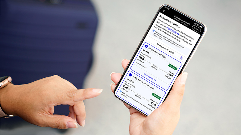 United launches new app feature