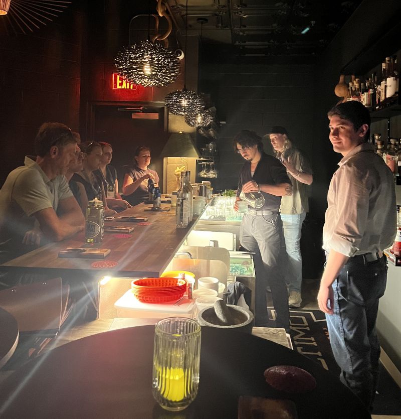 The private speakeasy at Mexico Ceaty on the San Antonio River Walk. (Photo by Lisa Simundson)